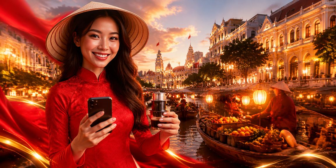 Giao diện hiện đại của nền tảng cá cược và casino trực tuyến tại Việt Nam
